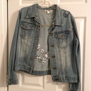 Embroidered Jean Jacket
